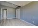 Bedroom with updated flooring, fresh paint and ample closet space at 2627 17Th N Ave, St Petersburg, FL 33713