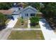 Charming single-story home featuring a well-maintained front yard and a classic architectural design at 2627 17Th N Ave, St Petersburg, FL 33713