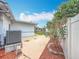 Fenced backyard with landscaping and patio areas at 6350 18Th N Ave, St Petersburg, FL 33710
