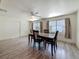Bright dining room with a ceiling fan and natural light at 6350 18Th N Ave, St Petersburg, FL 33710