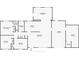 Detailed floor plan showing the layout of the home, including the kitchen, bedrooms, bathrooms, and living areas at 6350 18Th N Ave, St Petersburg, FL 33710