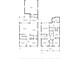 Detailed floor plan showcasing layout of this two story home at 702 34Th N Ave, St Petersburg, FL 33704