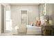 Relaxing bedroom with soft colors, stylish furniture, and lots of natural light at 11083 E 65Th Ter, Palmetto, FL 34221