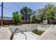 Backyard pool awaiting renovation, ready to become a refreshing oasis at 1242 Bermuda St, Clearwater, FL 33755