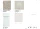 Display of various interior design materials, including flooring, cabinets, and countertops at 12435 Gust Ct, Hudson, FL 34669