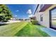 Spacious backyard with well-maintained lawn at 13903 Sage Thrasher Ln, Riverview, FL 33579