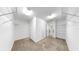 Spacious walk-in closet features multiple rows of wire shelving and carpet flooring at 13903 Sage Thrasher Ln, Riverview, FL 33579