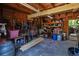 Workshop interior with storage at 15625 Olney Ln, Spring Hill, FL 34610