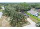 Aerial view of the home, showcasing its well-maintained exterior and landscaping at 2410 Covington Ave, Spring Hill, FL 34608