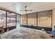Covered patio area with pool access, ideal for outdoor relaxation at 2410 Covington Ave, Spring Hill, FL 34608