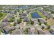 Beautiful community neighborhood with tranquil pond at 3862 Tristram Loop, Land O Lakes, FL 34638