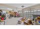 Spacious two car garage with storage at 3862 Tristram Loop, Land O Lakes, FL 34638