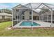 This home has a pool inside a screened in enclosure that provides a private and enjoyable outdoor space at 4228 Savage Station Cir, New Port Richey, FL 34653