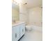 Bathroom featuring a single sink vanity, toilet, and a shower and tub at 5505 Puerta Del Sol S Blvd # 321, St Petersburg, FL 33715