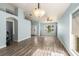 Bright living room with plenty of space, new flooring and natural light at 5860 War Admiral Dr, Wesley Chapel, FL 33544