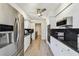 Modern kitchen with stainless steel appliances, and stylish countertops, providing functionality and beauty at 6119 Galleon Way, Tampa, FL 33615