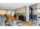 Bright open-concept living area with an outdoor patio and dining area at 6265 Sun Blvd # 605, St Petersburg, FL 33715