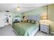 Spacious main bedroom with calming decor, natural light, and access to additional spaces at 6265 Sun Blvd # 605, St Petersburg, FL 33715
