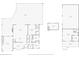 Detailed floor plan featuring layout of rooms, including living spaces, bedrooms, garage, and detached garage at 7507 Beasley Rd, Tampa, FL 33615