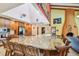 Spacious kitchen with large island, barstool seating, and stainless steel appliances at 7507 Beasley Rd, Tampa, FL 33615