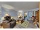 Spacious living room with neutral walls, creating a warm and inviting atmosphere at 9481 Highland Oak Dr # 1511, Tampa, FL 33647