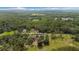 An aerial view of a wooded parcel at 9542 Wallien Dr, Brooksville, FL 34601 at 9542 Wallien Dr, Brooksville, FL 34601