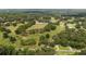 Aerial view of community and golf course highlighting the lush landscaping and scenic surroundings at 9542 Wallien Dr, Brooksville, FL 34601
