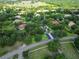 Neighborhood aerial view showcases the lush landscaping and well-maintained streets at 10504 Echo Lake Dr, Odessa, FL 33556
