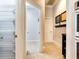Hallway with a walk-in closet and modern decorations at 10504 Echo Lake Dr, Odessa, FL 33556