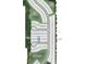 Neighborhood map highlighting the lot location close to the dry pond in the community at 12443 Gust Ct, Hudson, FL 34669
