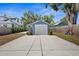 Single car garage in a quaint neighborhood with a large driveway offering ample parking at 2720 14Th N Ave, St Petersburg, FL 33713