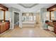 Spacious bathroom featuring tub, vanities, and glass shower at 3903 W De Leon St, Tampa, FL 33609