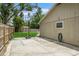 Spacious backyard featuring a basketball hoop and fenced-in yard providing privacy at 4021 Vana Dr, Sarasota, FL 34241