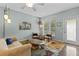 Stylish living room featuring modern decor and plenty of natural light at 502 Lincoln Ave, Tarpon Springs, FL 34689