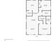 Layout of the home showing the kitchen, living room, bedrooms, bathrooms, laundry room, and dining room at 507 4Th Sw Ave, Largo, FL 33770