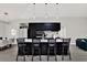 Spacious kitchen with white countertops, island seating and modern appliances at 5331 Bayou Grande Ne Blvd, St Petersburg, FL 33703