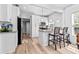 Beautiful kitchen with granite countertops, stainless appliances, and hardwood floors at 910 E Chelsea St, Tampa, FL 33603