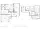 Detailed floor plan showcasing the layout of the home, including bedrooms, bathrooms, living spaces, and garage at 9322 Via Segovia, New Port Richey, FL 34655