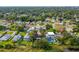 Aerial view of the property in a neighborhood near the water, marked with a house icon at 1045 28Th S Ave, St Petersburg, FL 33705