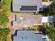 This aerial view displays the roof and yard of a well maintained single Gathering home at 11363 Cocoa Beach Dr, Riverview, FL 33569