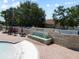 The community boasts a luxurious pool area with cascading waterfall feature and seating at 11363 Cocoa Beach Dr, Riverview, FL 33569