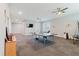 Versatile game room with ping pong table and room for various entertainment setups at 216 High St, Tarpon Springs, FL 34689