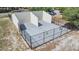 A racquetball court provides a dedicated space for the fast-paced sport, enclosed by fences for safety and convenience at 2216 Eagle Bluff Dr, Valrico, FL 33596
