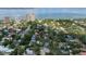 Scenic aerial view of residential area with views of the coastline and waterfront properties at 3011 Harbor View, Tampa, FL 33611