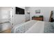 Bedroom view with ensuite bathroom, featuring a luxurious walk-in shower at 3011 Harbor View, Tampa, FL 33611