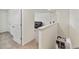 Hallway leading to bedrooms on carpet flooring at 3739 Capri Coast Dr, Plant City, FL 33565