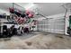 Spacious garage with ample storage space and bike racks at 3809 W San Pedro St, Tampa, FL 33629