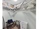 Walk-in closet includes shelving, hanging space, and room for storing clothes and linens at 479 E Shore Dr # 5, Clearwater, FL 33767