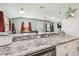 An eat-in kitchen features granite countertops, stainless steel appliances, and plenty of natural light at 4802 18Th St, Zephyrhills, FL 33542