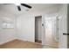 Bedroom with closet, ceiling fan, and lots of natural light at 5405 S Sellas St, Tampa, FL 33611